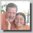 Dennis and Ruth before sailing