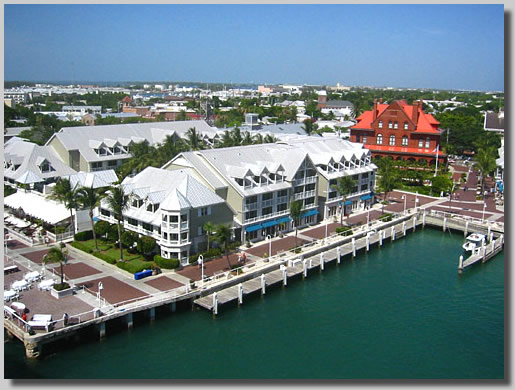 1st port of call - Key West - right before meeting La Queena