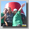 Key West - Gush, La Queena and Rooty Jr. at the southernmost point in the U.S.