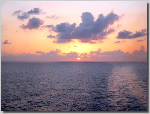 Sunset at Sea