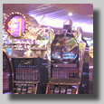 Ruthie acting cool in the casino on deck 5.